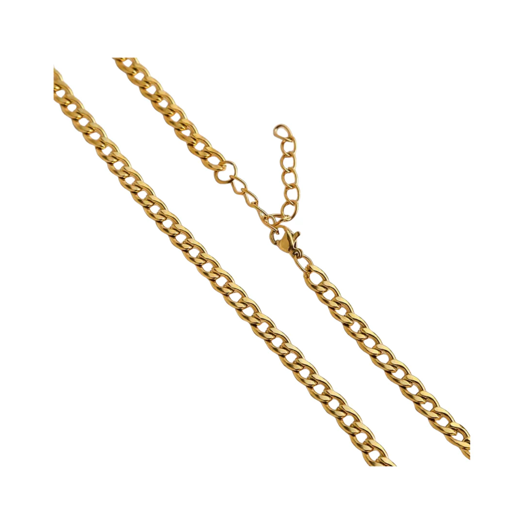 Gold Layering Chain Necklace