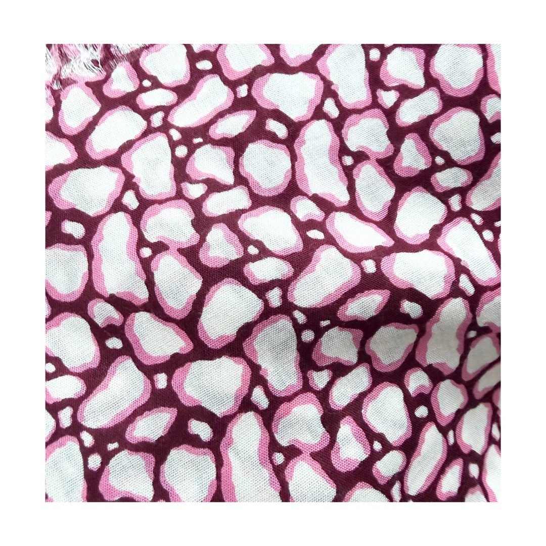 Pink & Burgundy Mix Amelia Scarf - Image 6