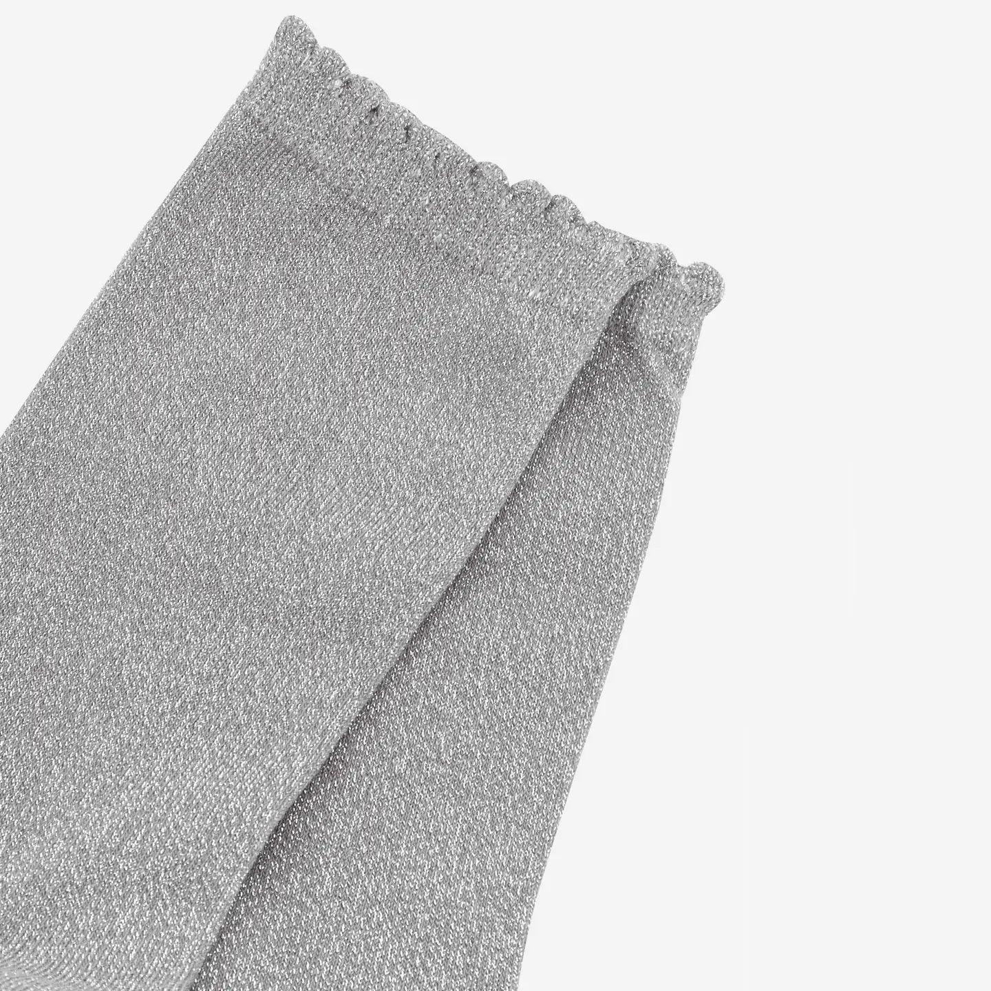 Silver Glitter Socks - Image 3