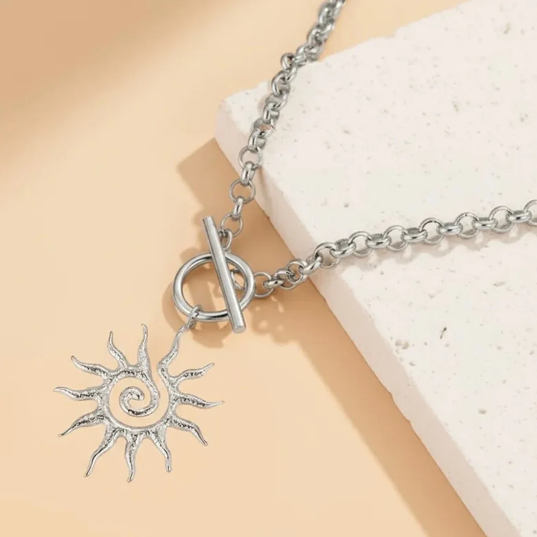 Silver Sundancer Necklace
